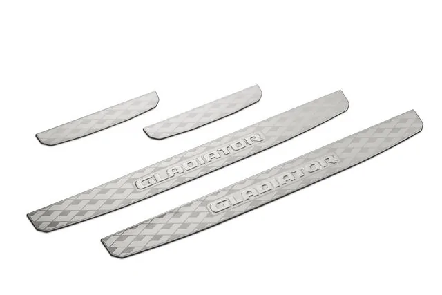 Jeep Gladiator A tale of two Gladiators to get one 80th Anniversary model gladiator kick plates