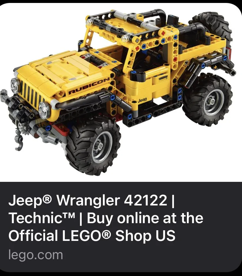 Jeep Gladiator Lego wrangler Rubi CAA5CF6E-5340-4B27-B65E-3B92F1956FB2
