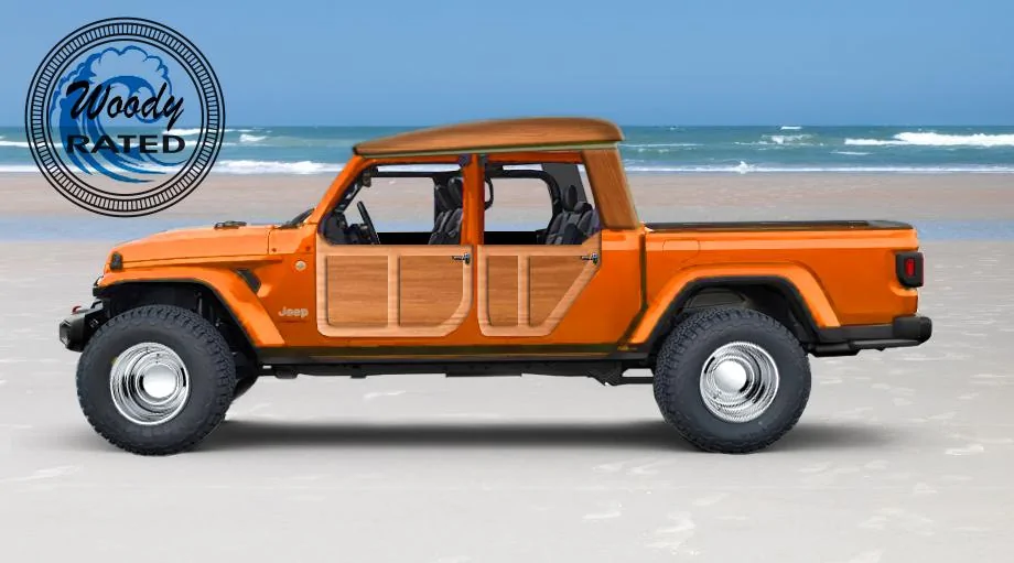 Jeep Gladiator Gladiator Panel Truck GladiatorWoodyHalf2
