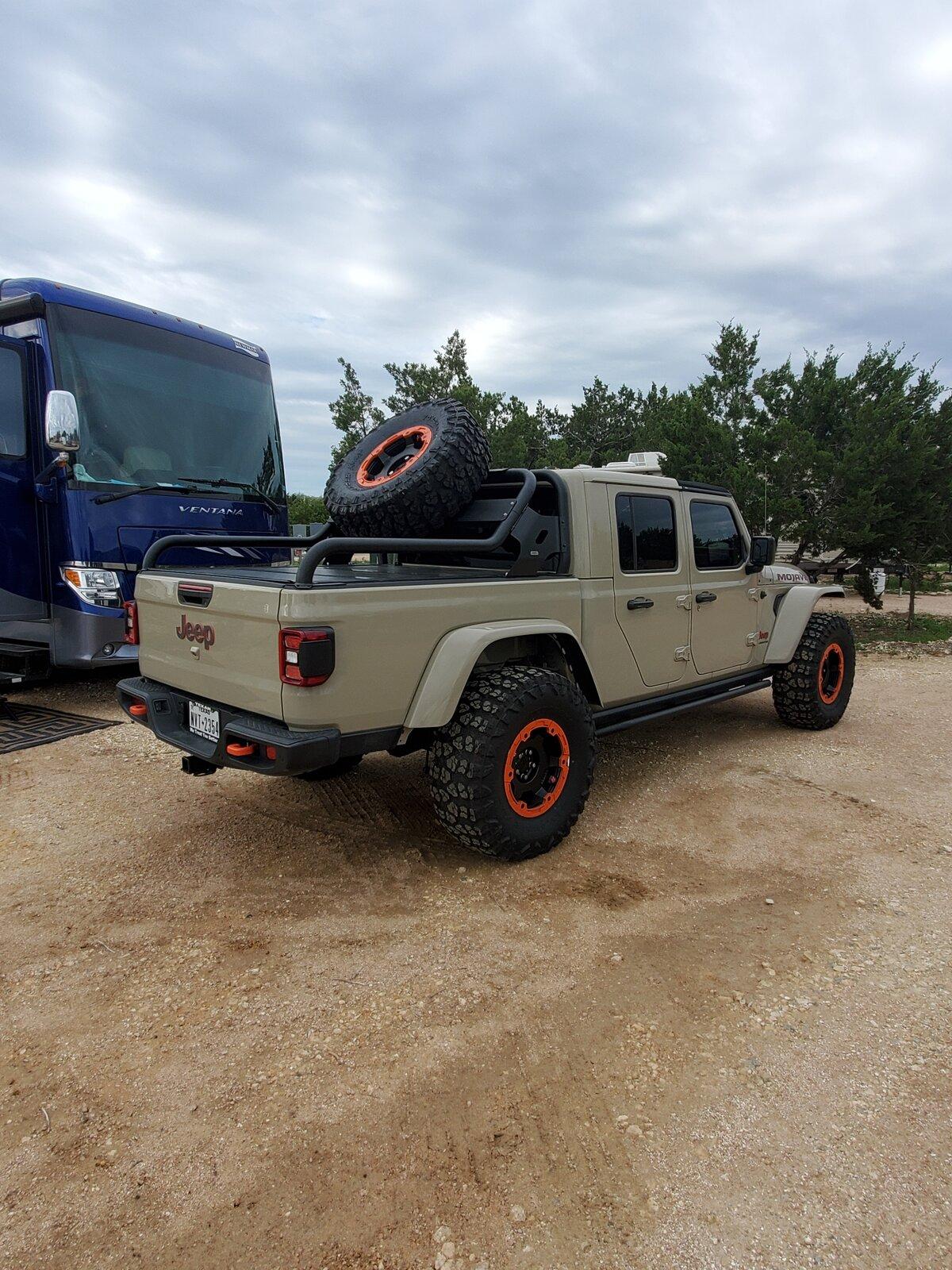 Jeep Gladiator Mark's Gobi Mojave Build Featuring Custom Spare Tire Mount Baja Style 20210417_091302