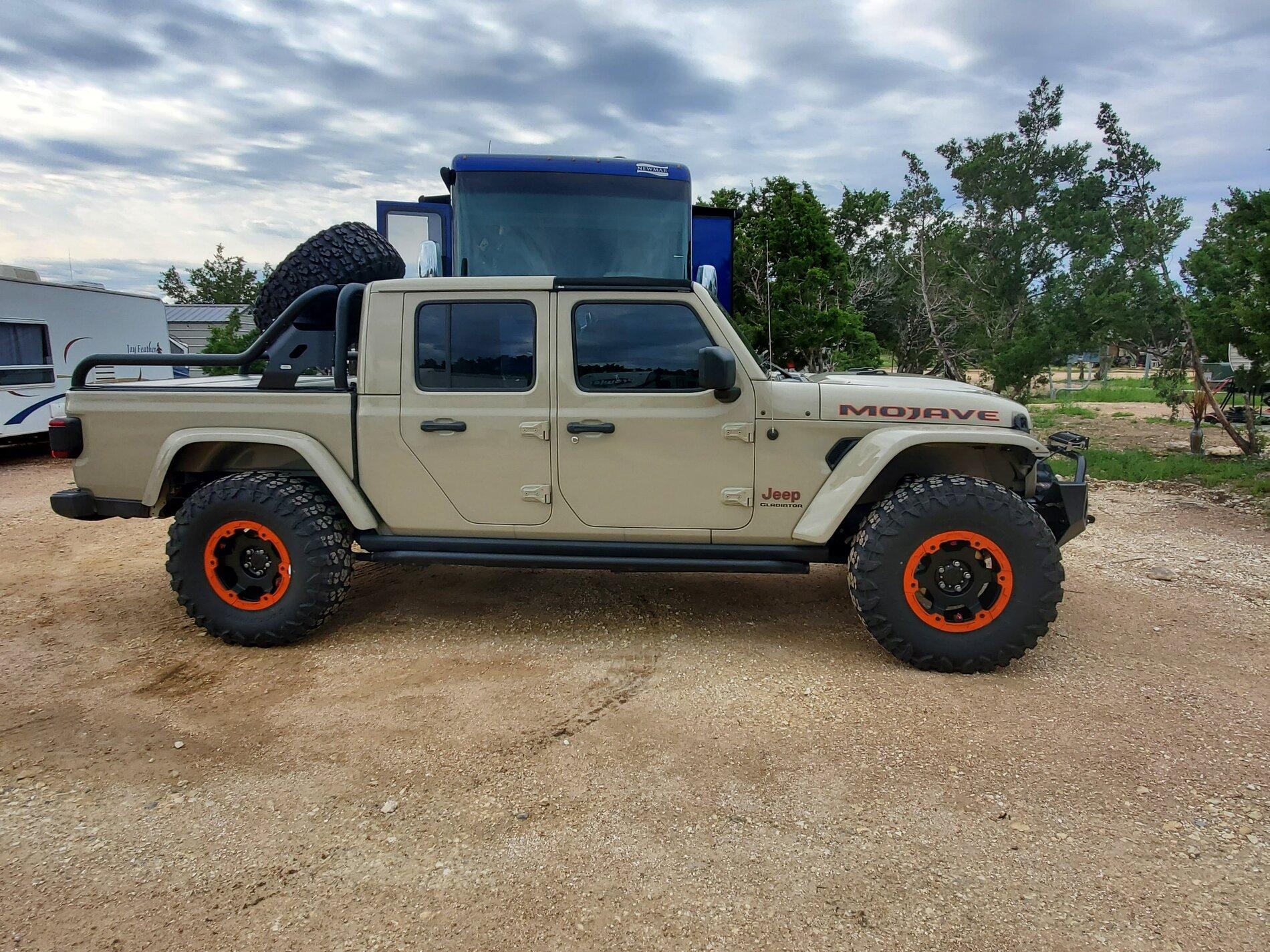 Jeep Gladiator Mark's Gobi Mojave Build Featuring Custom Spare Tire Mount Baja Style 20210417_091248