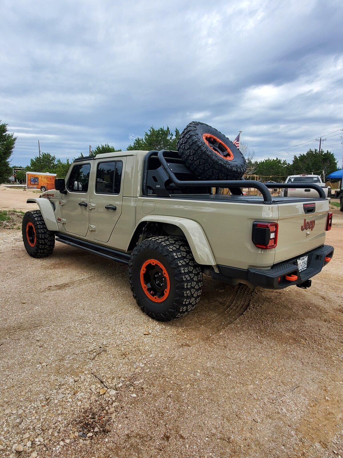 Jeep Gladiator Mark's Gobi Mojave Build Featuring Custom Spare Tire Mount Baja Style 20210417_091351