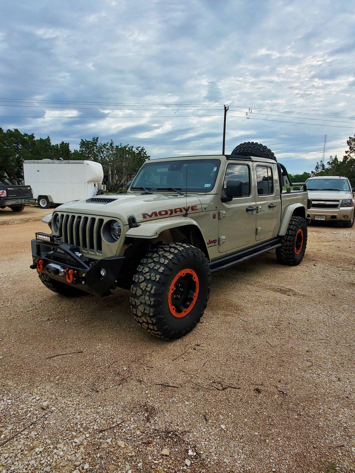 Jeep Gladiator Mark's Gobi Mojave Build Featuring Custom Spare Tire Mount Baja Style 20210417_091410