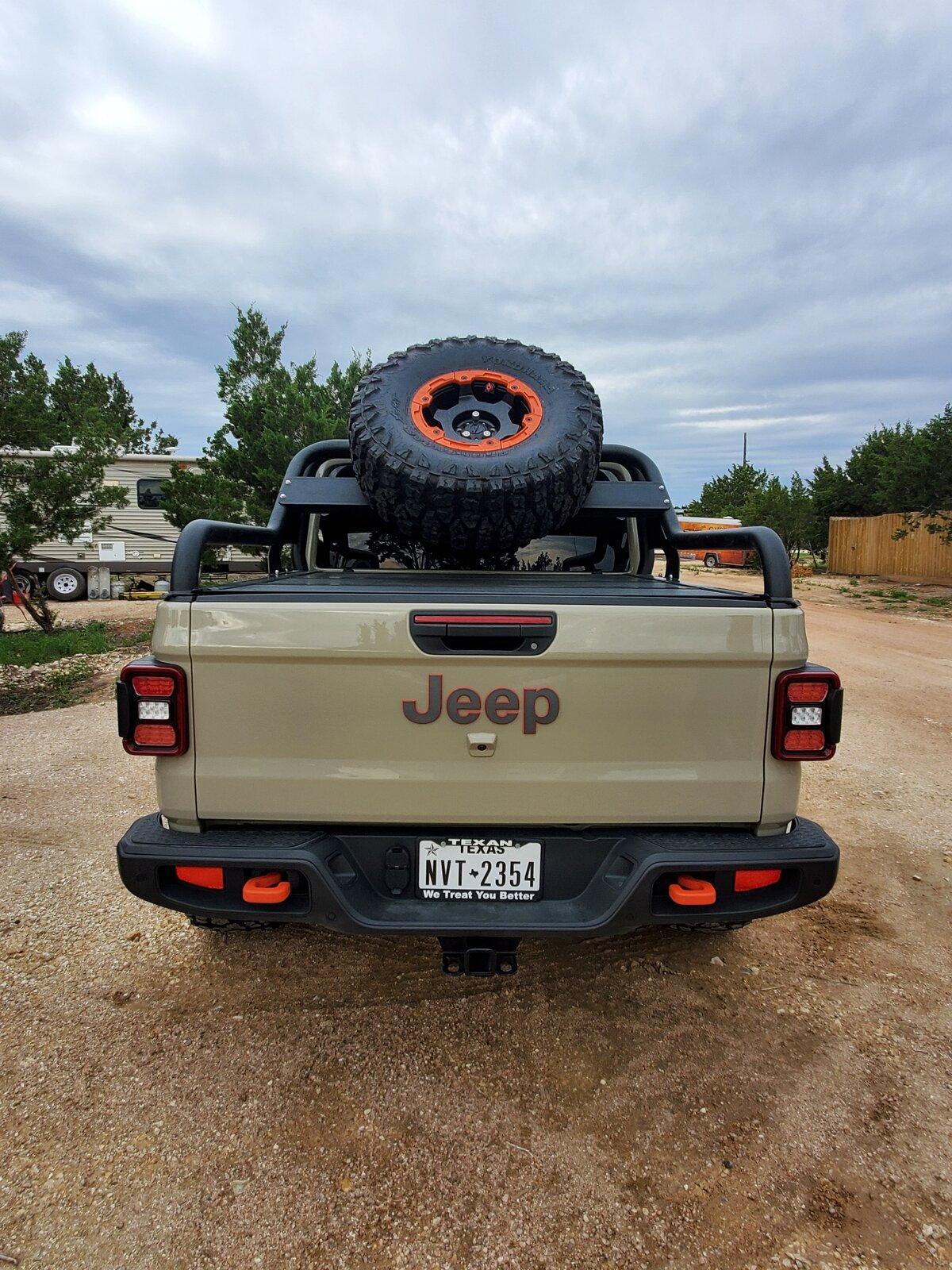 Jeep Gladiator Mark's Gobi Mojave Build Featuring Custom Spare Tire Mount Baja Style 20210417_091338