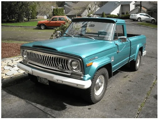 Jeep Gladiator new fangled WILLYS and a Kaiser J4000