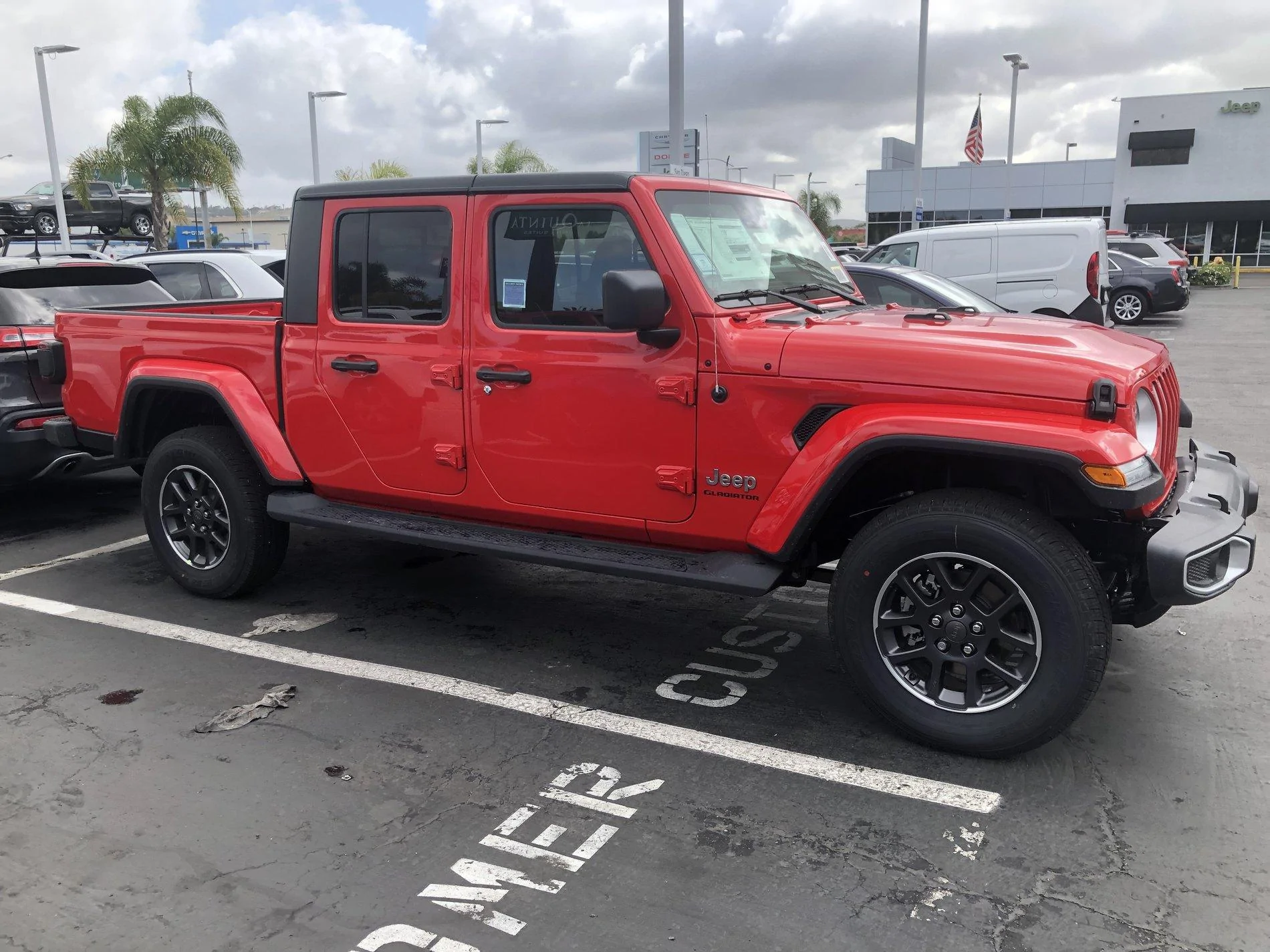 Jeep Gladiator San Diego finally has Gladiators E391718D-18B6-44A2-9ACA-9C822A0BDE9F
