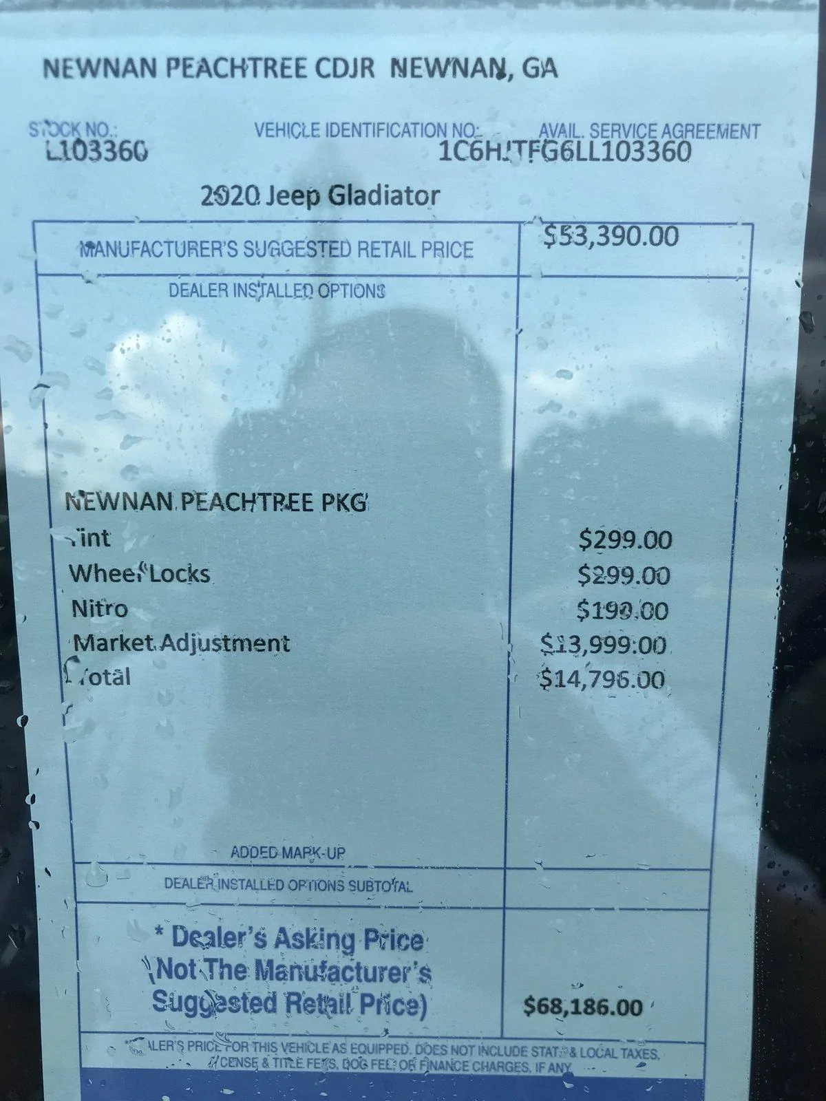 Jeep Gladiator Dealers to avoid - Charging over MSRP D9CA19C3-6784-4B2D-85D6-DDE8BB57ECC3