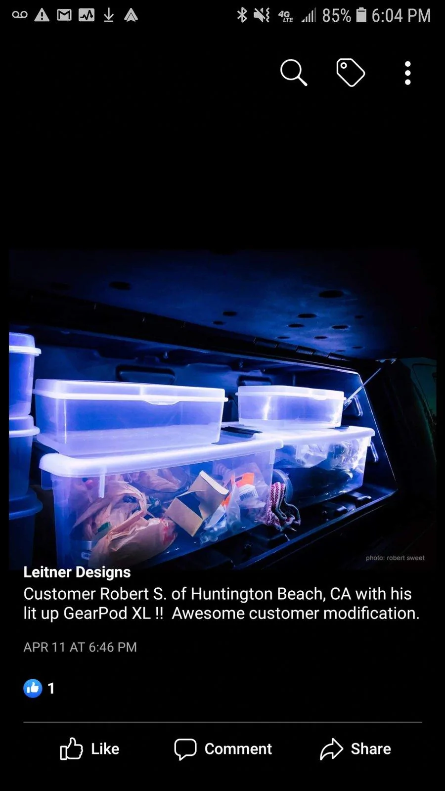 Jeep Gladiator Leitner Designs bed rack Screenshot_20190518-180425_Activity Zon