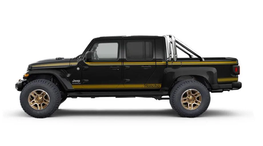 Jeep Gladiator BRIGHT WHITE Gladiator JT Club GladiatorRetroBlackHoncho