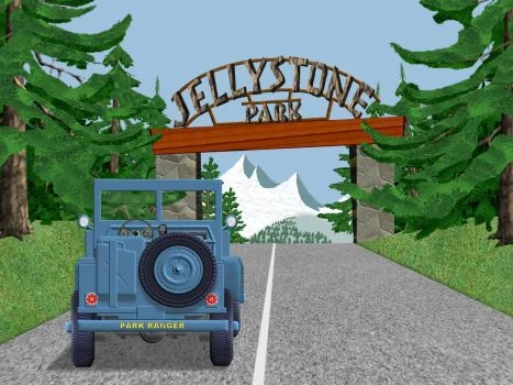 Jeep Gladiator 1,000 mile impressions main_gate___jellystone_park_by_tyke44060-d7fzn9a