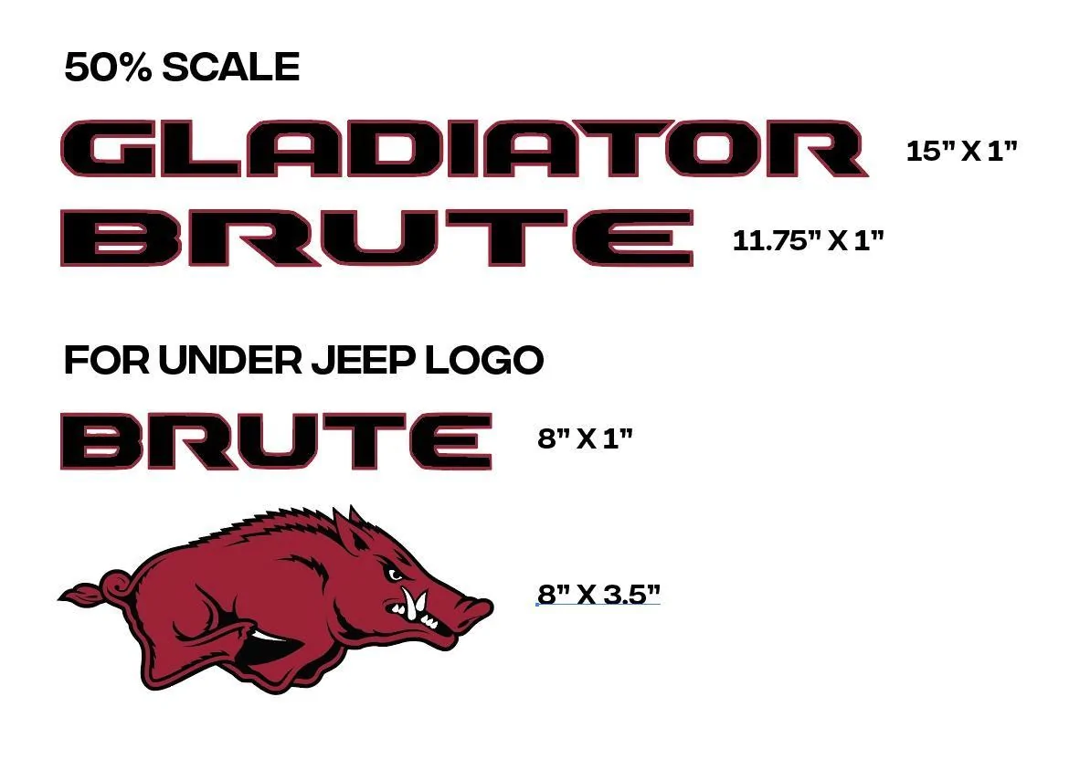 Jeep Gladiator "JEEP" tailgate badge mods? thumbnail
