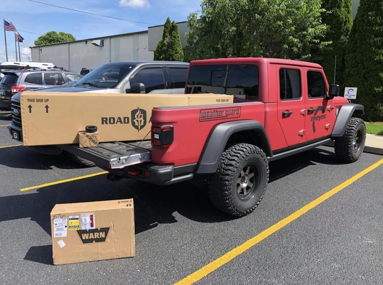 Jeep Gladiator Finally the bed hauling... CAE0F13D-D4CA-48BF-AB12-8FE26A6CCD86