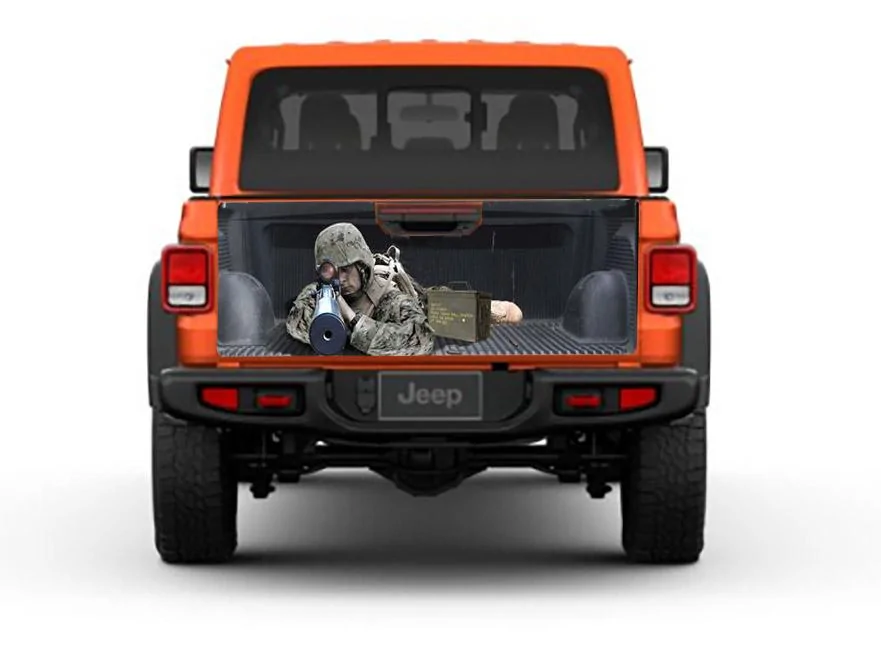 Jeep Gladiator "JEEP" tailgate badge mods? tailgate4