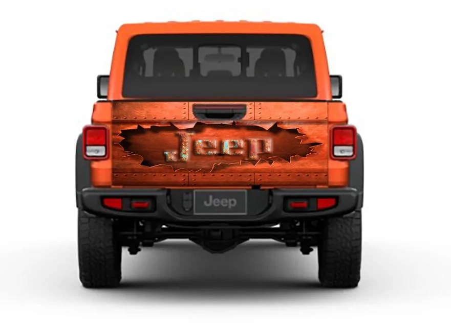 Jeep Gladiator "JEEP" tailgate badge mods? tailgate5