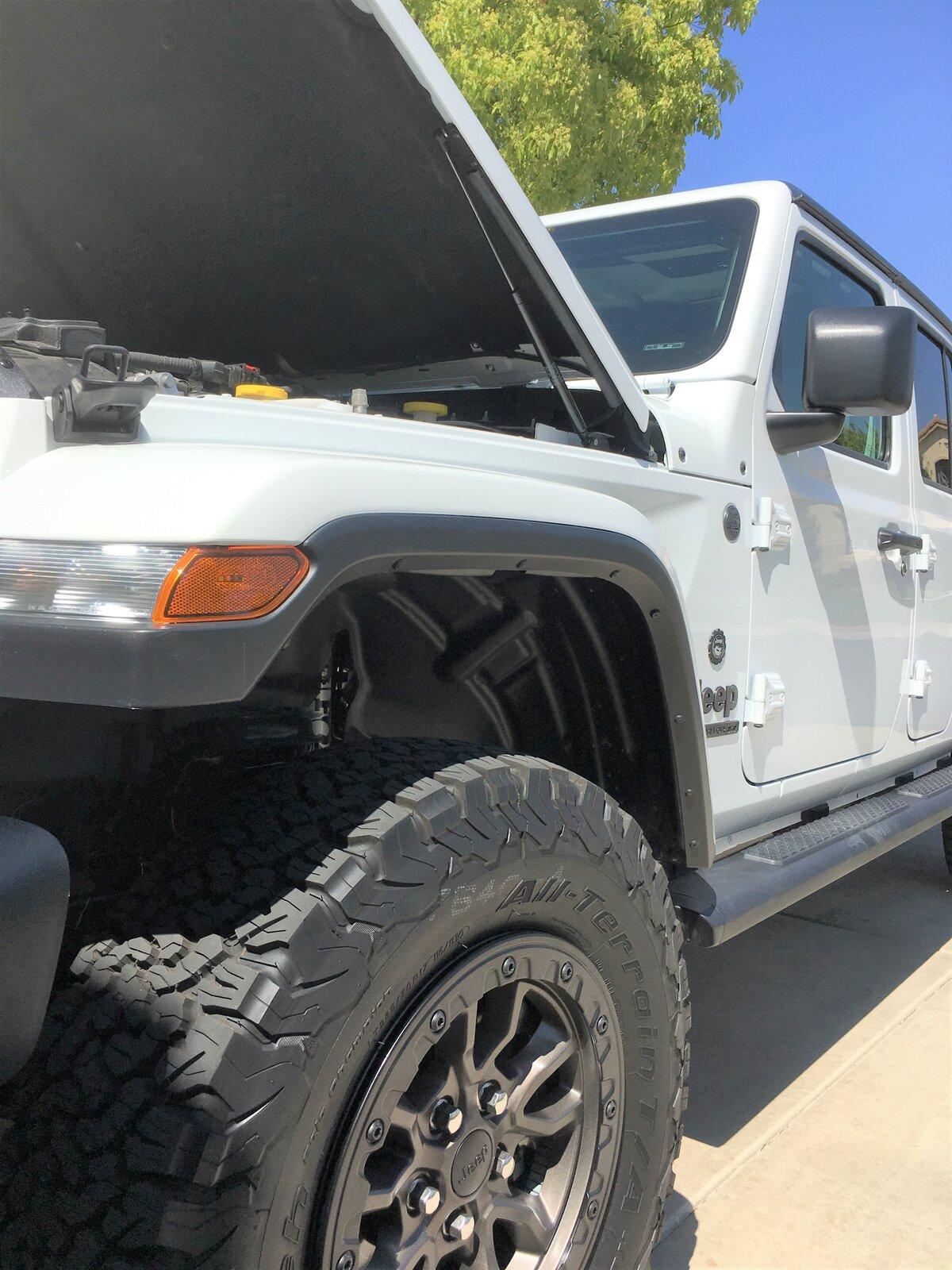 Jeep Gladiator What did you do TO your Gladiator today? [ADMIN WARNING: NO POLITICS, NO GUN TALK] Hood Strut (2).JPG