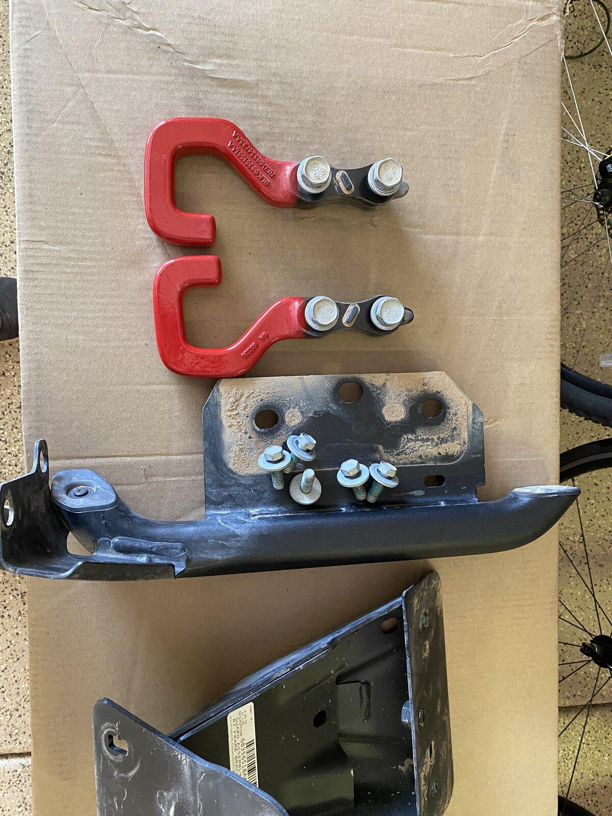 Jeep Gladiator (NLA/Sold) Bumper (F and R)  and rear step parts 391717DB-B13E-4858-8BDE-98EE7BDD313F