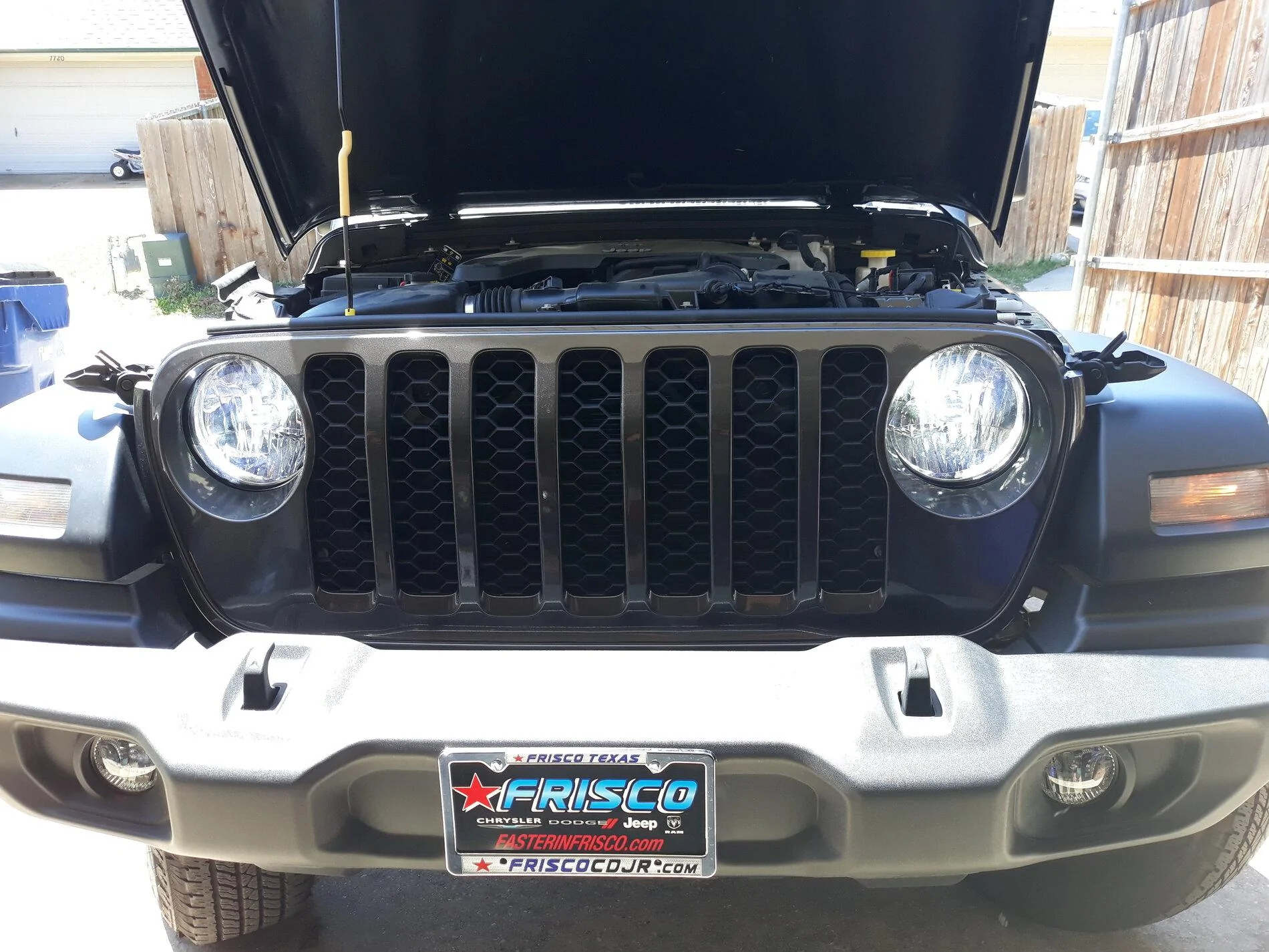 Jeep Gladiator New LED headlamps 20210425_151109