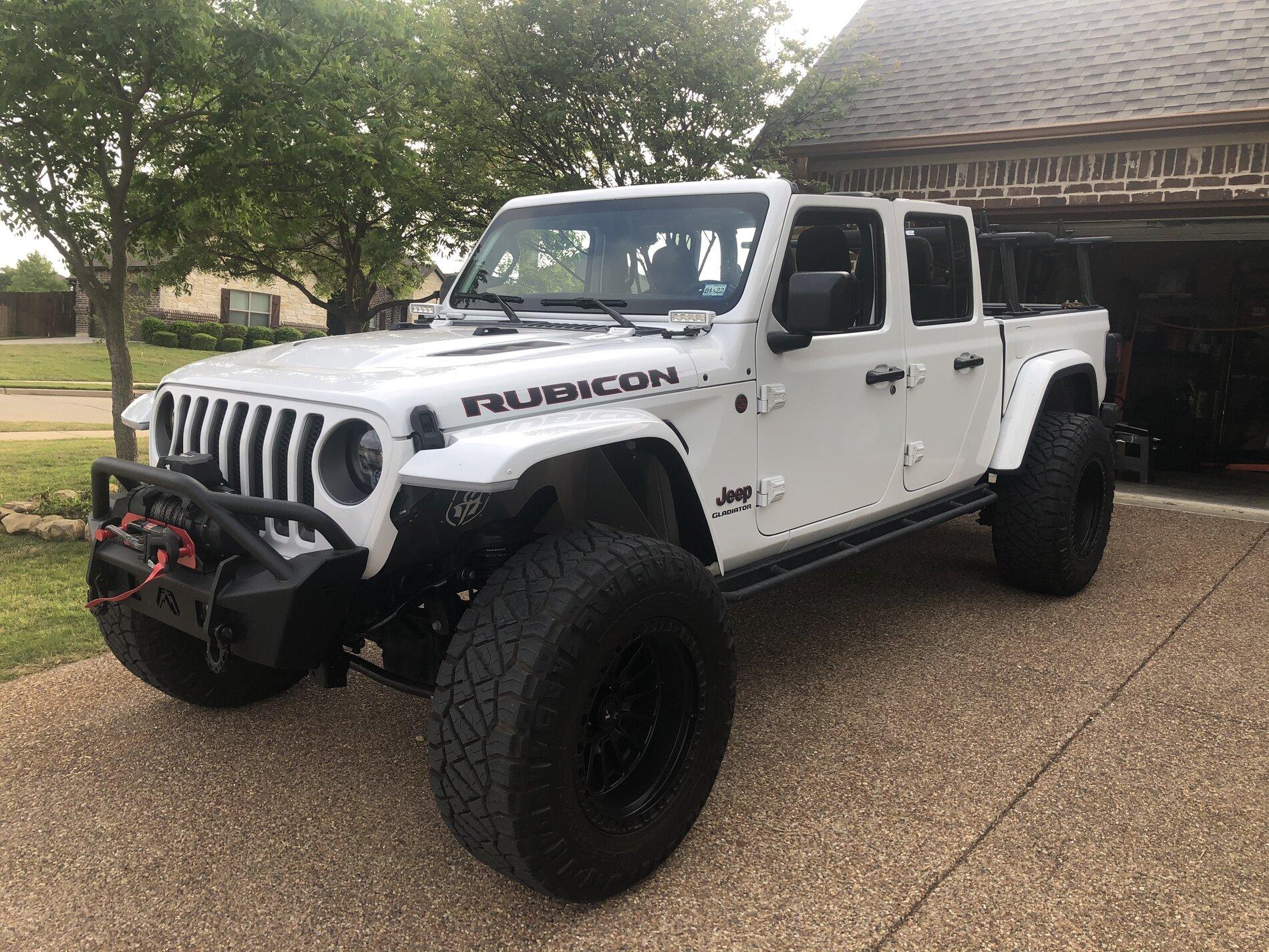 Jeep Gladiator Lets see all those Gladiators with lifts and bigger tires! C1FE4866-9DFD-4954-A6D9-B1CD7A1ED6B8
