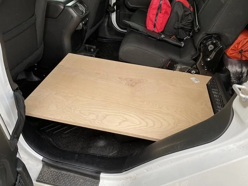 Jeep Gladiator So I built a rear seat delete platform for less than $100! 51141111209_a0d479f24b_c