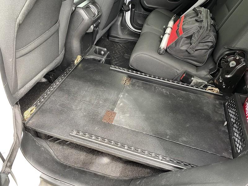 Jeep Gladiator So I built a rear seat delete platform for less than $100! 51139662222_a569cae8ab_c