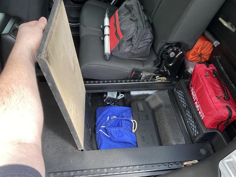 Jeep Gladiator So I built a rear seat delete platform for less than $100! 51140336831_300b7ac0ba_c