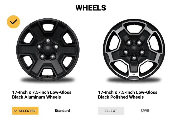 Jeep Gladiator Where can I buy the OEM polished Mojave wheels? 1619547622283