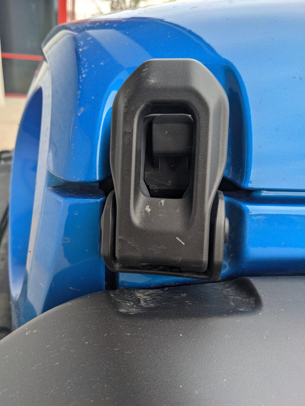 Jeep Gladiator Is my hood latch wonky or am I doing something wrong? PXL_20210427_193244470