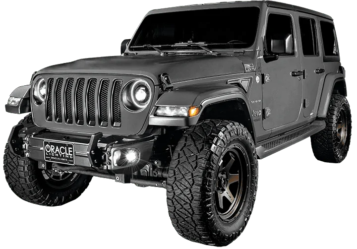 Jeep Gladiator "SMOKED LENS" LED FRONT SIDEMARKERS 1619625220601