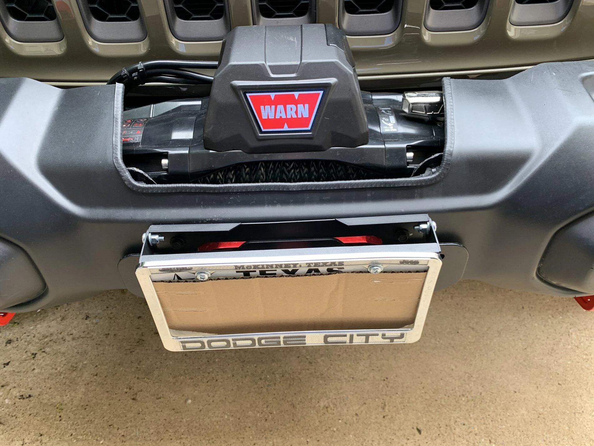 Jeep Gladiator Warn Winch VR10s install, anyone done one? IMG_1108