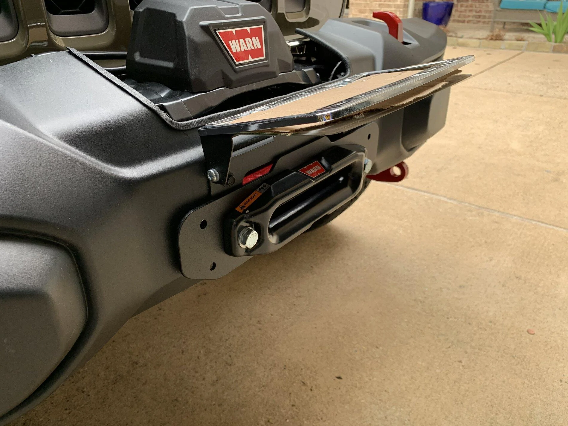 Jeep Gladiator Warn Winch VR10s install, anyone done one? IMG_1109