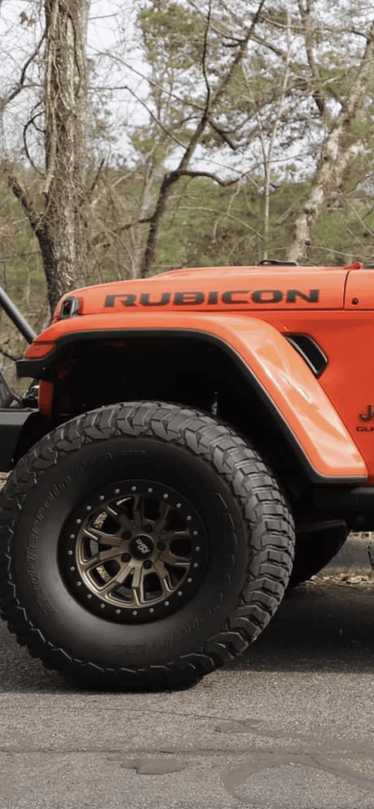 Jeep Gladiator WTB Punkin Rubicon fenders 65754312-EC82-41FF-813F-D2BCE32311D4