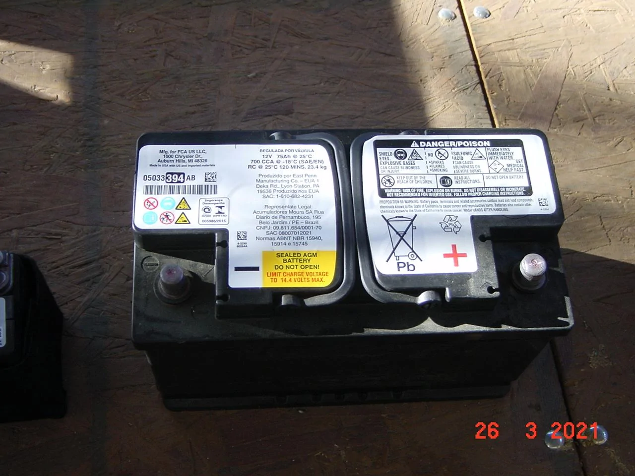 Jeep Gladiator Batteries, OEM For Sale DSC01262
