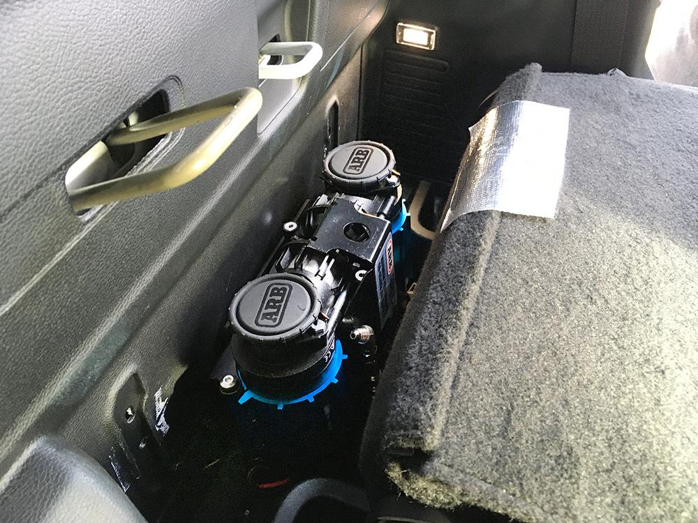 Jeep Gladiator ARB Twin Setups.. I need ideas!! Behind-Seat-Installed-2