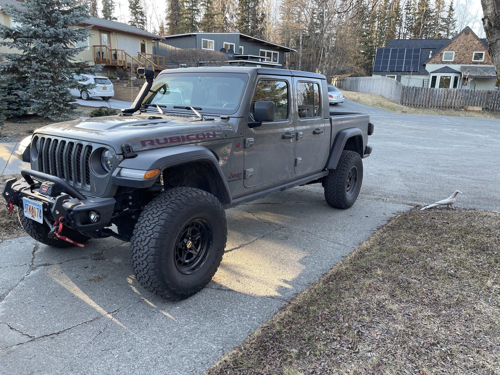 Jeep Gladiator Clayton 2.5 Overland plus installed today! ED8BF55A-06D6-460F-88ED-0B47FE7C55EC