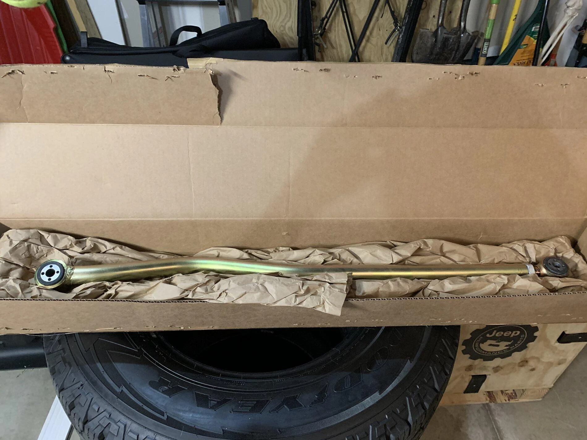Jeep Gladiator NIB Metalcloak Adjustable Track Bar $150 E6876772-AE3E-430A-BF1E-AA1336C3D862