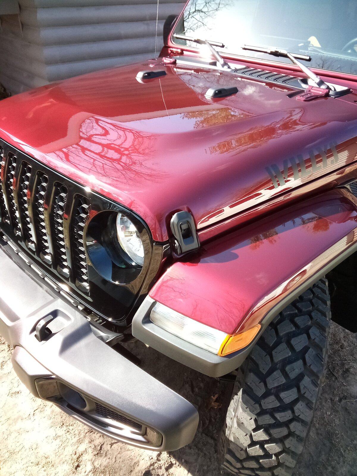 Jeep Gladiator Ceramic coating looks fantastic! IMG_20210401_163003