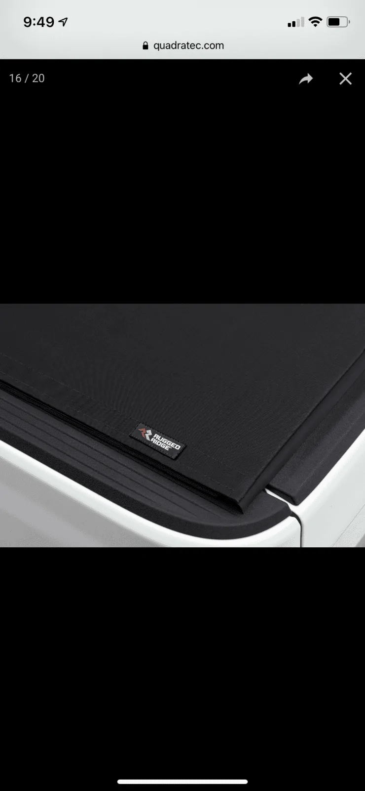 Jeep Gladiator Brand New Rugged Ridge Soft Rolling Tonneau Cover  $400 DCC631FC-4FDE-4109-8B2B-756CABD4E41E