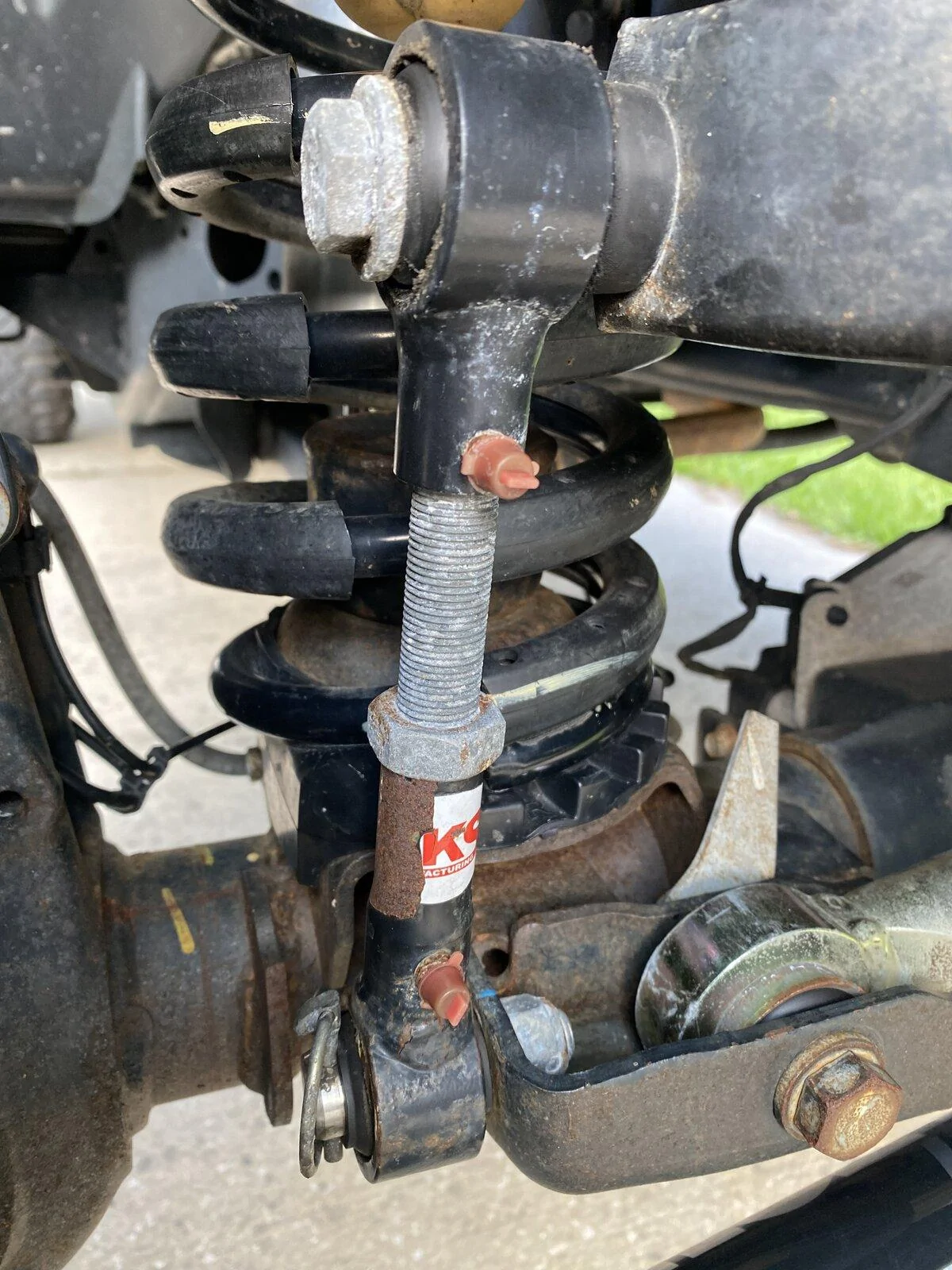 Jeep Gladiator JKS Quicker Disconnect Caution 88E1EB6D-A614-42B1-8DD1-B8E631AF6807