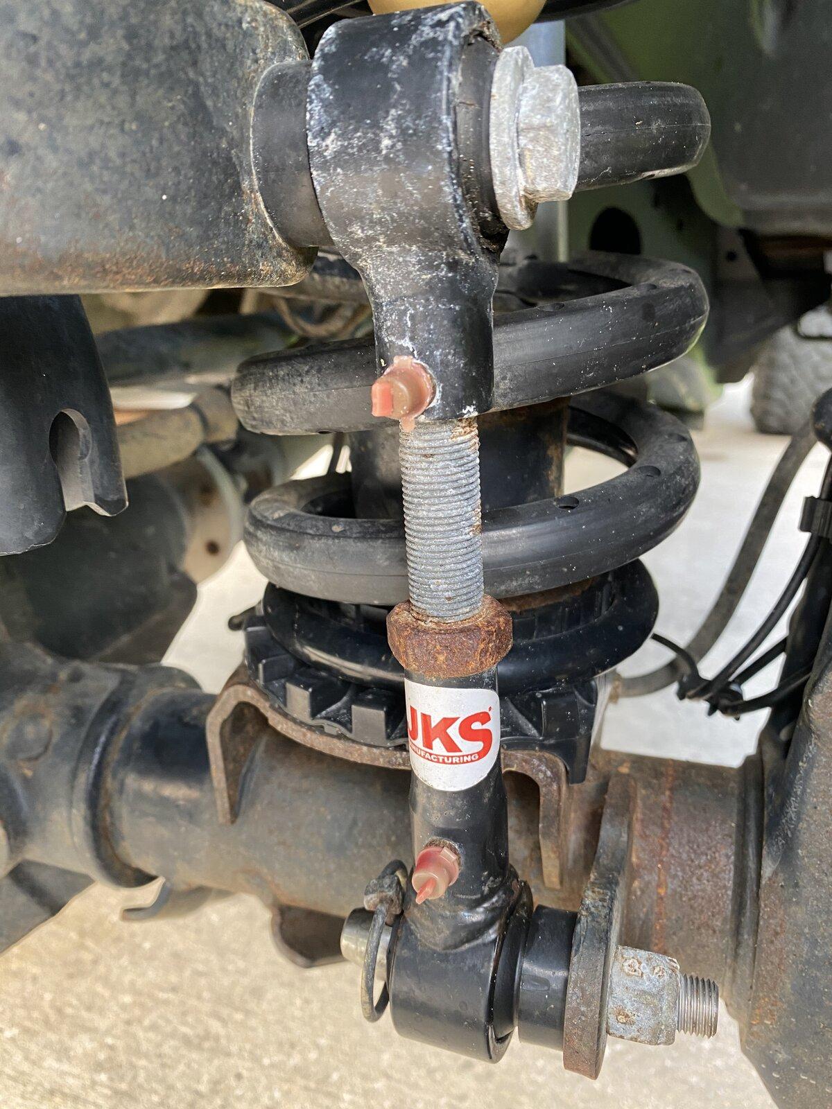 Jeep Gladiator JKS Quicker Disconnect Caution 5C2597FF-E1DE-4CAC-A864-57DCC66B7517