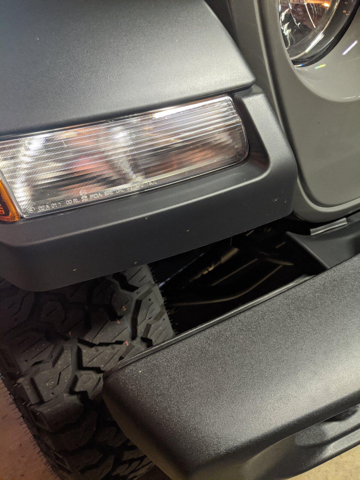 Jeep Gladiator Need information on panel between fender and bumper IMG_20200717_161214