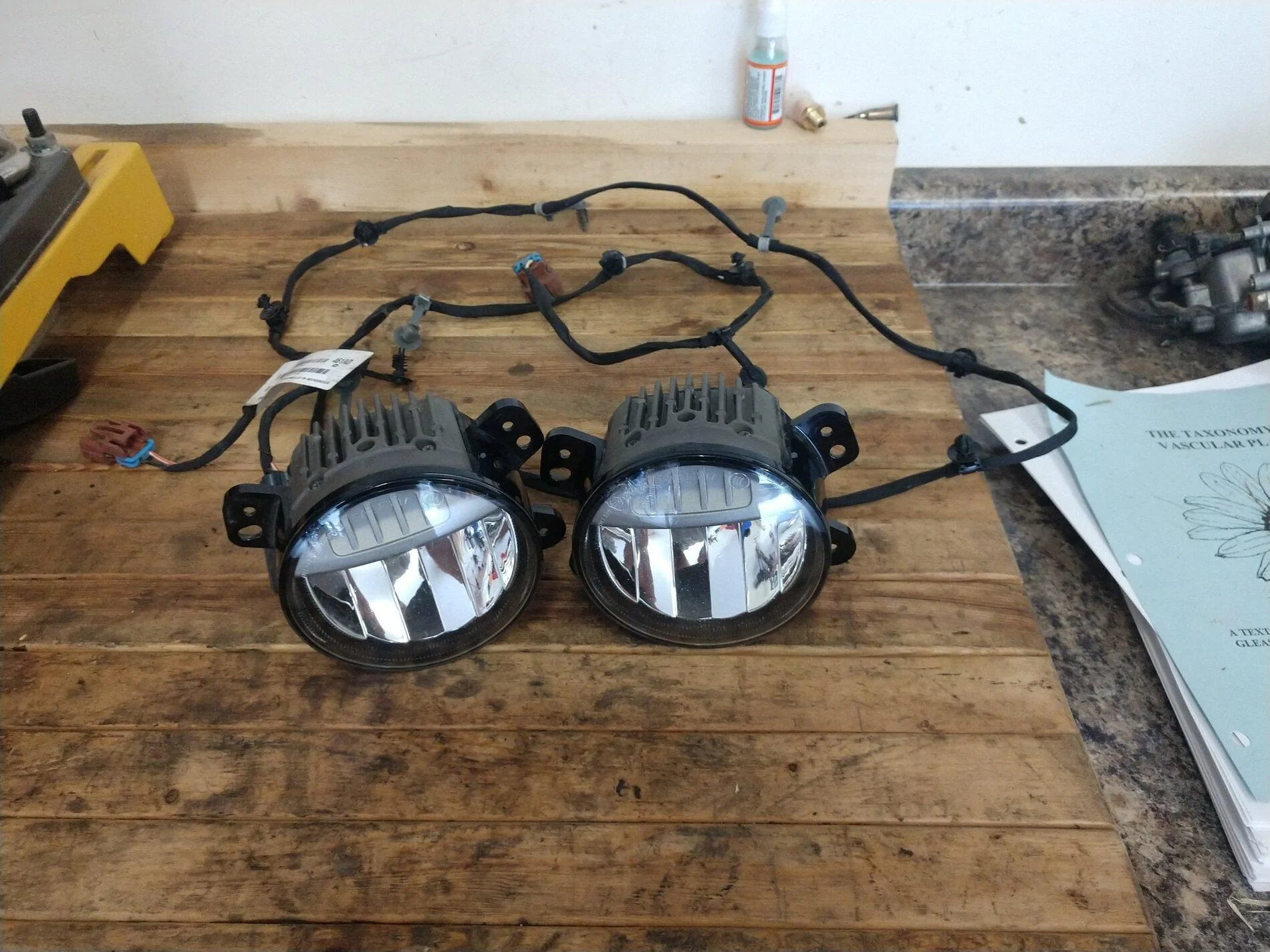 Jeep Gladiator LED Fog Lights (plastic bumper) and Rubicon Front Tow Hooks IMG_20210504_185846130