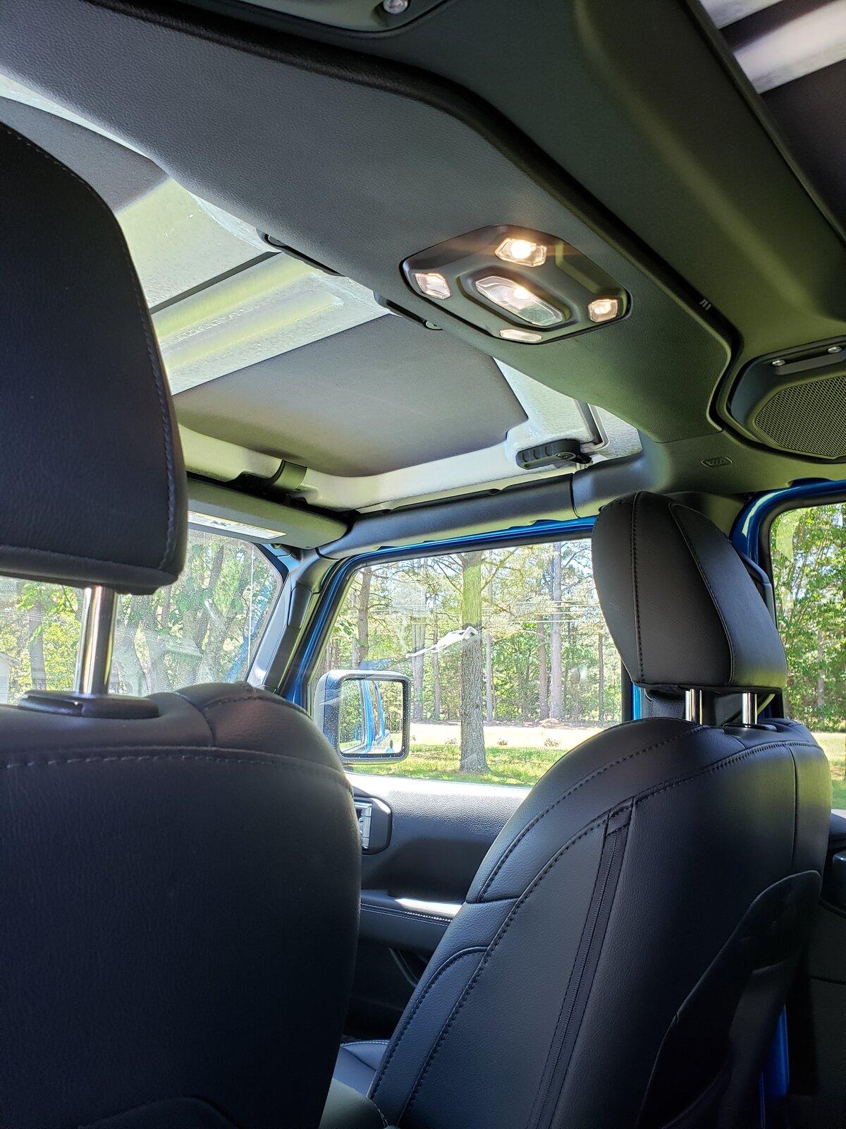 Jeep Gladiator HOTHEADS headliner review 20210505_135152