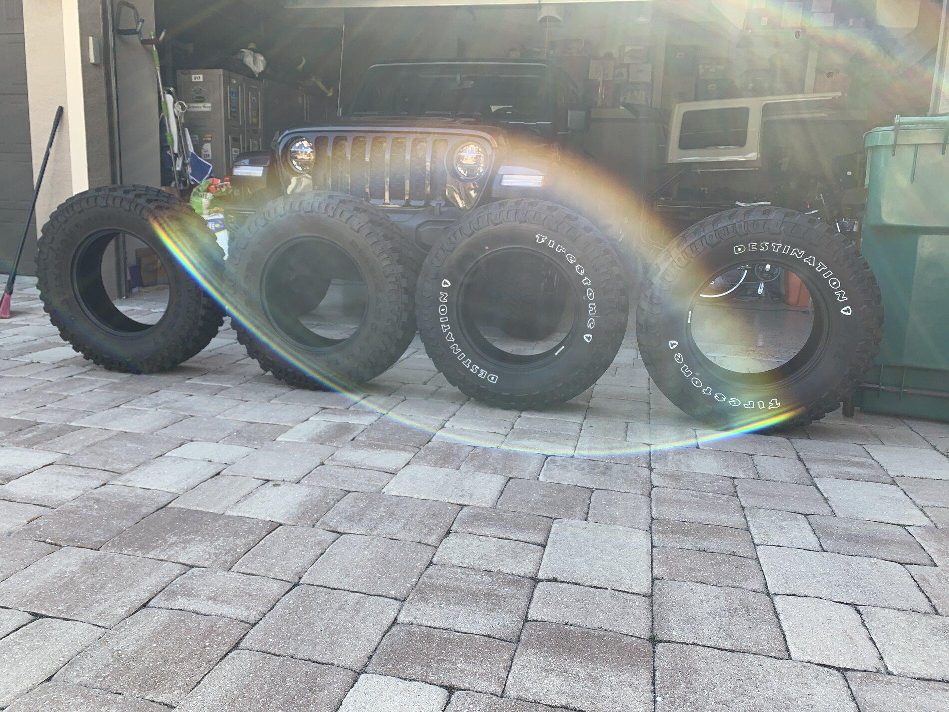 Jeep Gladiator Brand New (Willys Edition) Firestone Destination M/T2 LT 255/75 R17 66FB2749-D42D-45E1-A487-D80316792480