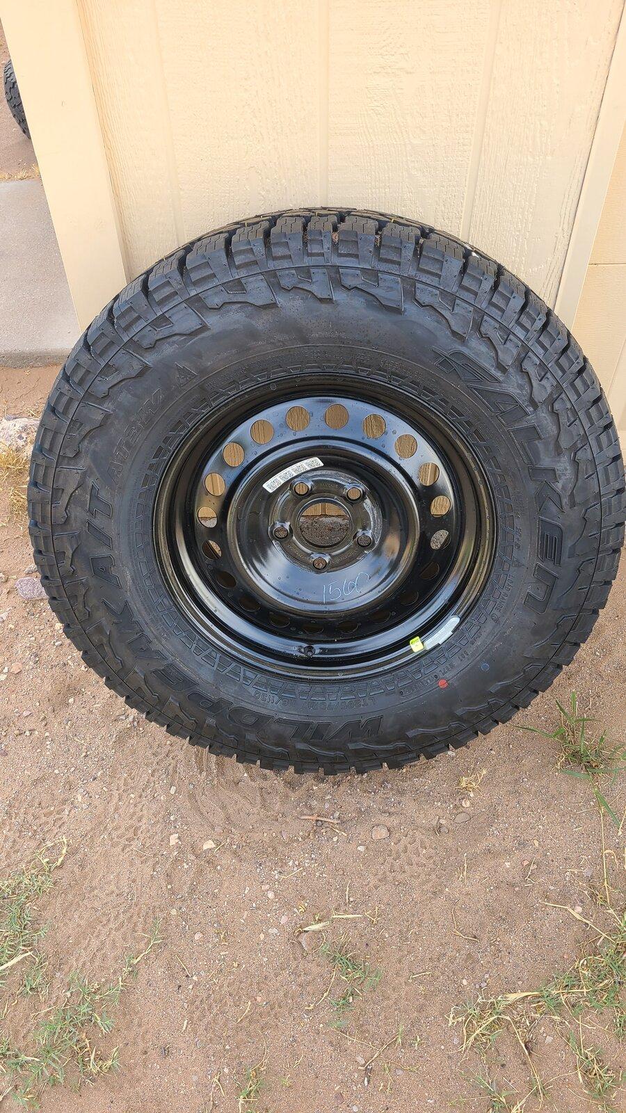 Jeep Gladiator 2021 Rubicon Wheel and Tire Take-offs 20210505_165848