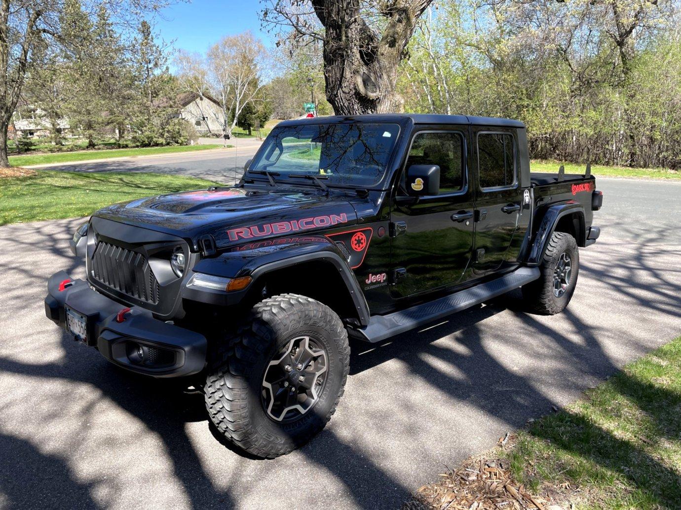 Jeep Gladiator My new Star Wars nerdy Jeep Stuff Dark Side Jee