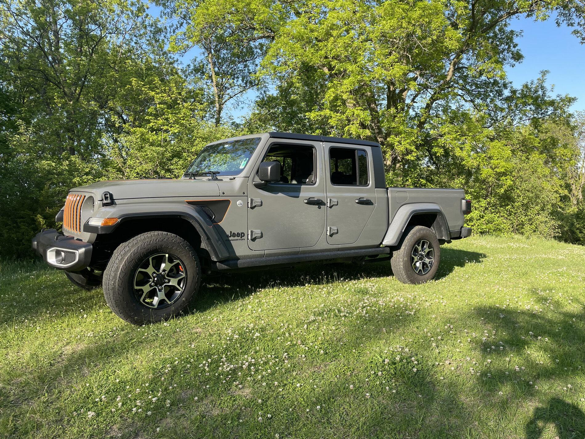 Jeep Gladiator I somehow won these, but do they fit? C38A7436-DD2D-4441-83FE-5971DBA220B6