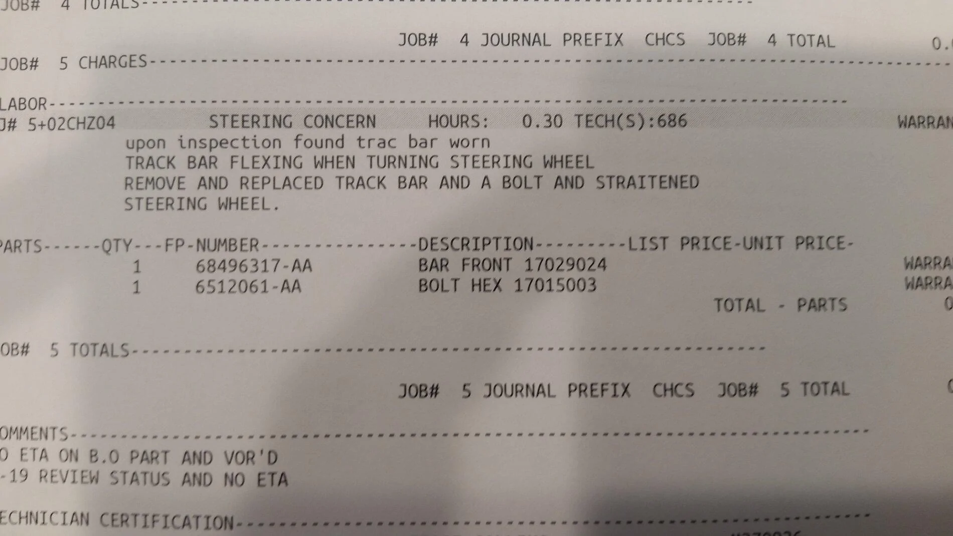 Jeep Gladiator 2021 Gladiator (no mods) highway steering instability 20210506_192349