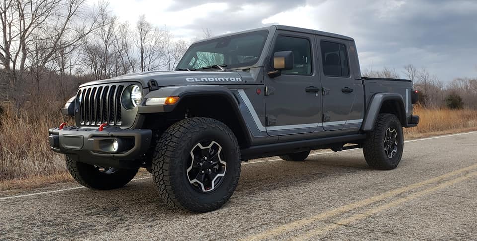 Jeep Gladiator Mopar M9C factory retro body graphics on my Gladiator. Anyone else? Gray Matter photo shopped
