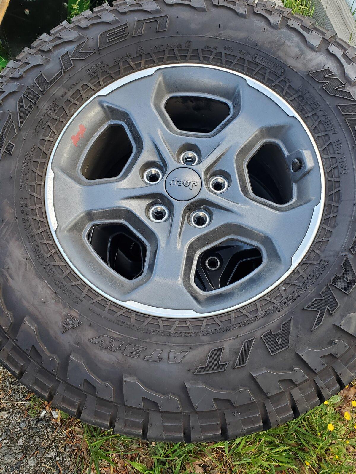 Jeep Gladiator 4 Rubicon Take Offs W/ Tpms, Lugs $850 20210505_141529