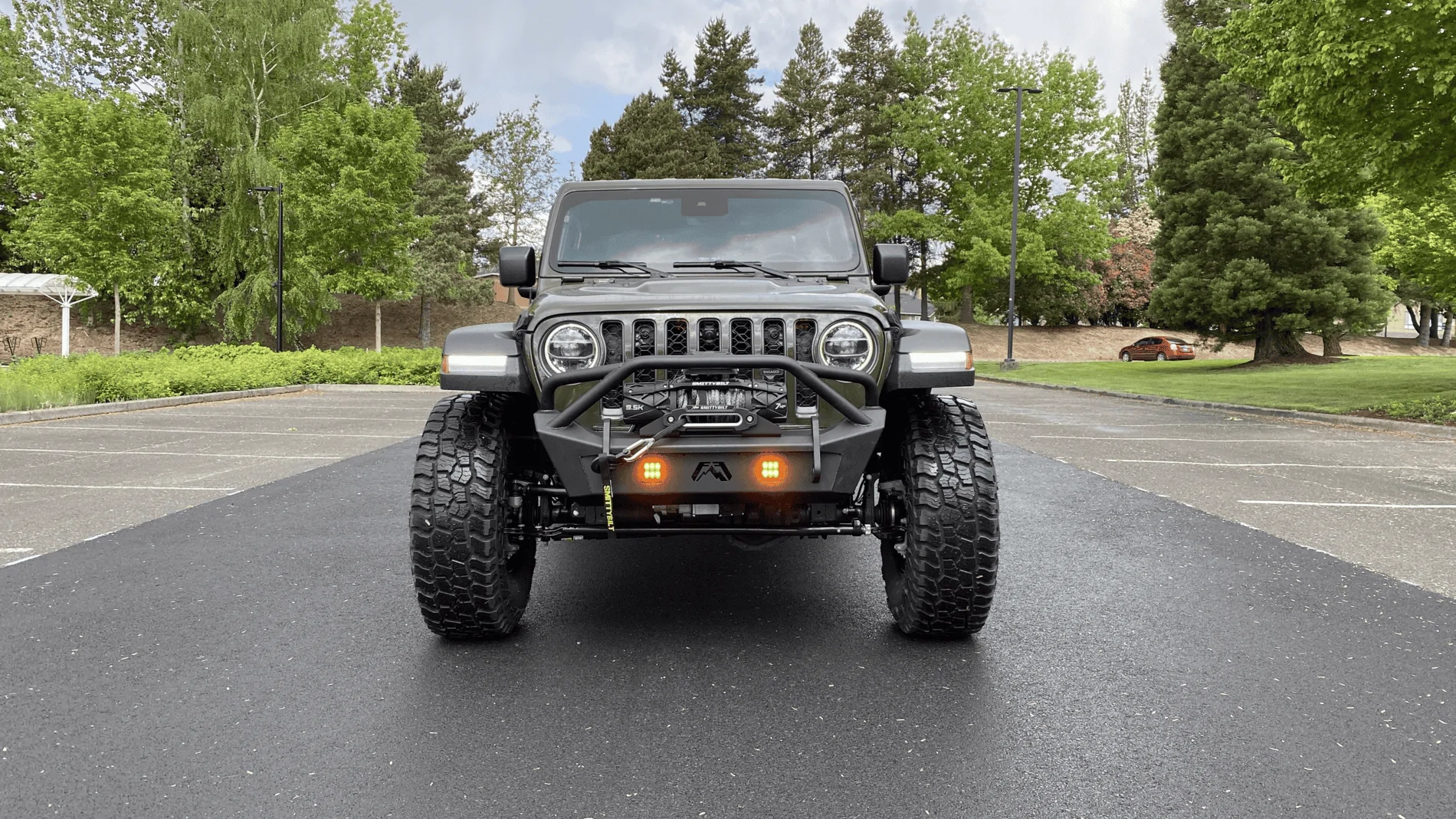 Jeep Gladiator Gladiator Rubicon - Sarge Green w/ Tan Leather Interior 1620435583326